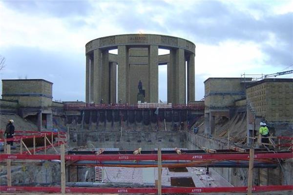 Albert I monument - Stabiliteitsstudie Concreet BV